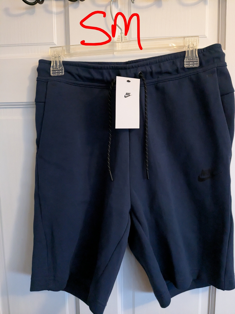 Nike Navy Athletic Drawstring Shorts
